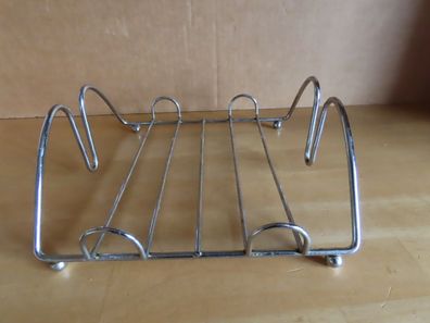 Serviettenhalter silberfarben Quadratisch ca.18,5 x19,5cm