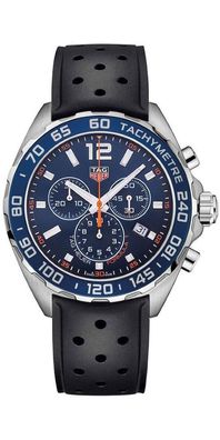 Tag Heuer Formula 1 Herrenuhr Chronograph silber blau CAZ1014. FT8024