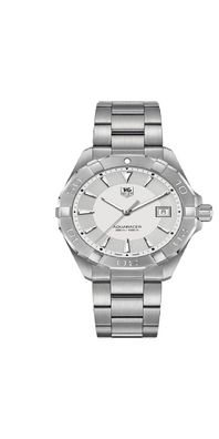 Tag Heuer Aquaracer Herrenuhr silber WAY1111. BA0928