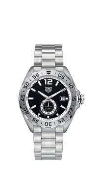 Tag Heuer Formula 1 Date Herrenuhr silber schwarz WAZ2012. BA0842