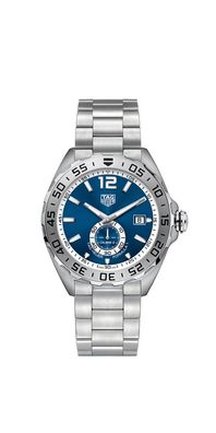 Tag Heuer Formula 1 Herrenuhr silber blau WAZ2014. BA0842