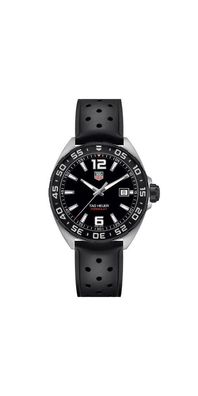 Tag Heuer Formula 1 Date Herrenuhr silber schwarz WAZ1110. FT8023