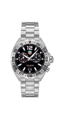 Tag Heuer Formula 1 Date Herrenuhr silber schwarz WAZ111A. BA0875
