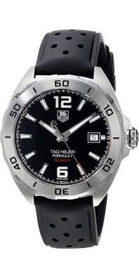 Tag Heuer Formula 1 Herrenuhr silber schwarz WAZ2113. FT8023