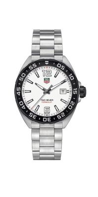 Tag Heuer Formula 1 Herrenuhr silber schwarz WAZ1111. BA0875