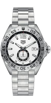 Tag Heuer Formula 1 Herrenuhr silber weiß WAZ2013. BA0842