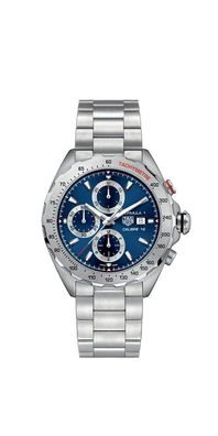 Tag Heuer Formula 1 Chronograph Herrenuhr silber blau CAZ2015. BA0876