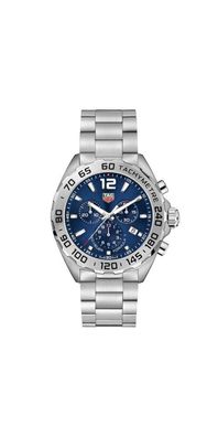Tag Heuer Formula 1 Herrenuhr Chronograph silber blau CAZ101K. BA0842