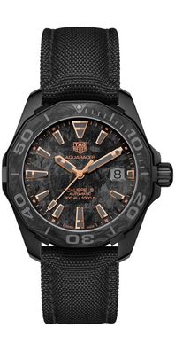 Tag Heuer Aquaracer Herrenuhr schwarz Titan WBD218A. FC6445