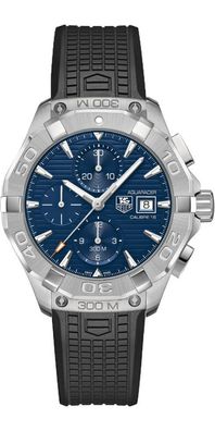 Tag Heuer Aquaracer Herrenuhr silber blau CAY2112. FT6041