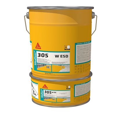 Sika Sikafloor-305 W ESD 2K PG 1 10kg Versiegelung RAL 7035