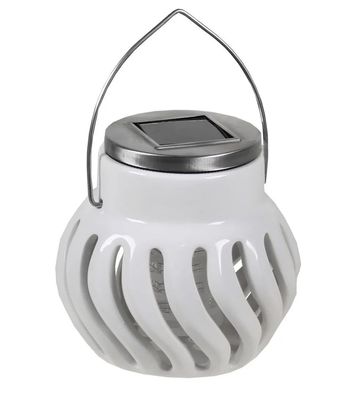 Solar Anti-Mücken-Windlicht Keramik LED