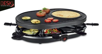 Raclette Grill 8 Personen Antihaft