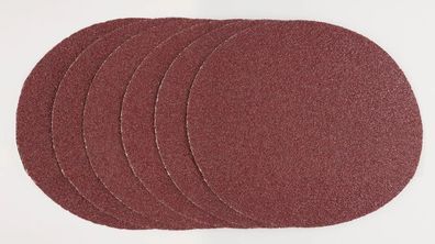 Schleifpapier Set 125 mm selbstklebend 6 St K60-K120