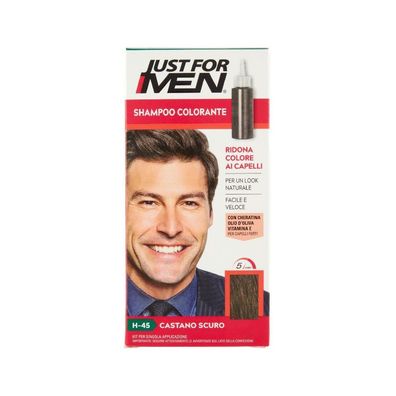 Just For Men Shampoo-in HairColour H-45 Dark Brown