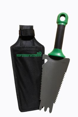Multischaufel Root Digger Manganstahl mit Holster