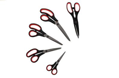 5-tlg. Titan-Scheren-Set Edelstahl Soft Touch