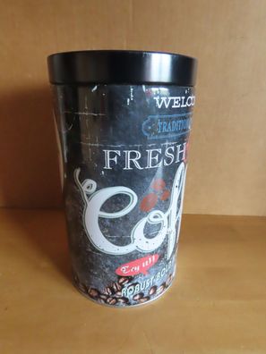 Blechdose Kaffeedose Fresh Brewed Try it!! Robust Bold & Intense!