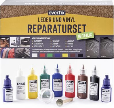 Leder Vinyl Reparaturset 16-teilig