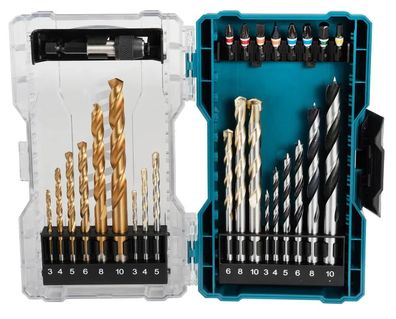 27-tlg. Bohrer-Bit-Set mit Box