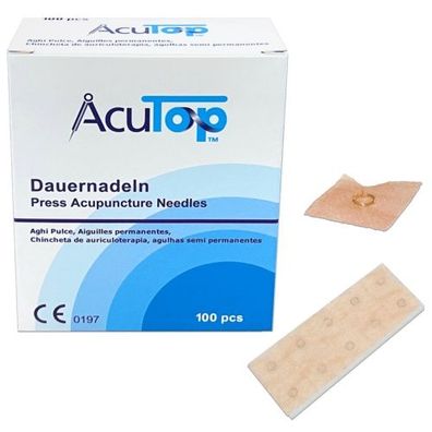 AcuTop® Akupunktur-Dauernadeln (vergoldet)