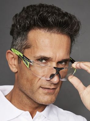 CARINA KLEIN DESIGN coolex Schutzbrille farblos UV 400