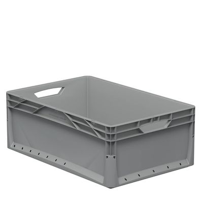 Eurobox 60x40x22cm grau 42L PP Euro-Norm