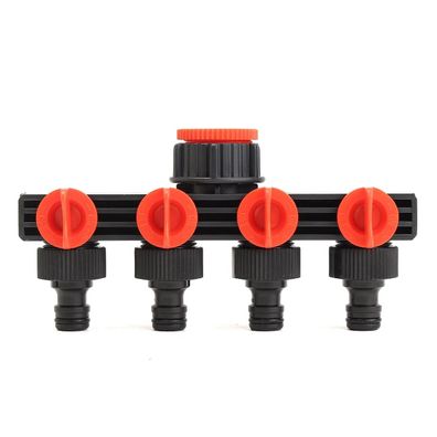 4-fach Wasserverteiler Gartenschlauch