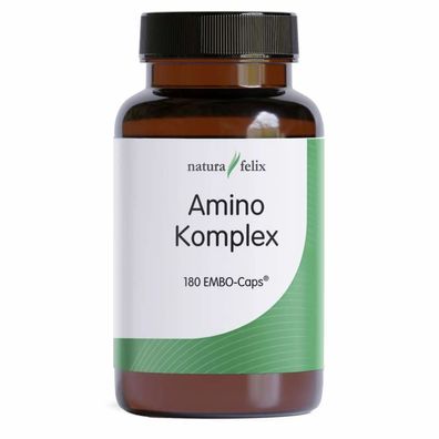 Natura Felix Amino Komplex, 180 Kapseln