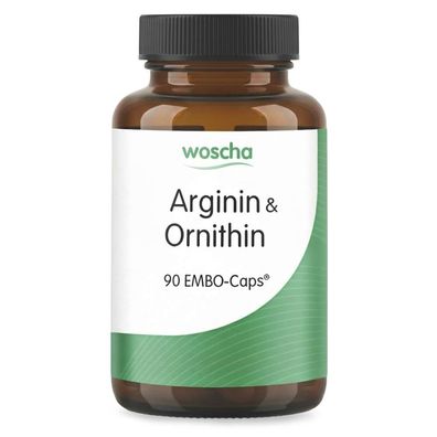 Woscha Arginin und Ornithin 500/250 mg, 90 EMBO-Caps