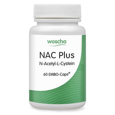Woscha NAC Plus N-Acetyl-L-Cystein, 60 Kapseln
