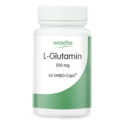 Woscha L-Glutamin 500 mg, 60 EMBO-CAPS