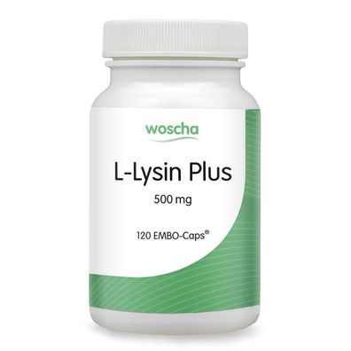 Woscha L-Lysin Plus Zink und Acerola, 120 EMBO-Caps