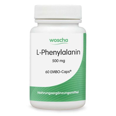 Woscha L-Phenylalanin 500 mg, 60 Kapseln