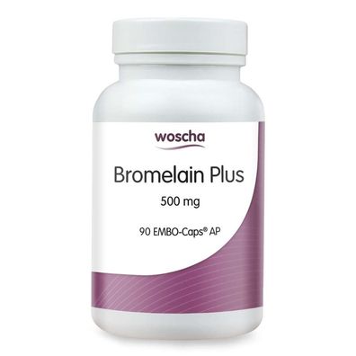 Woscha Bromelain Plus, 90 Kapseln