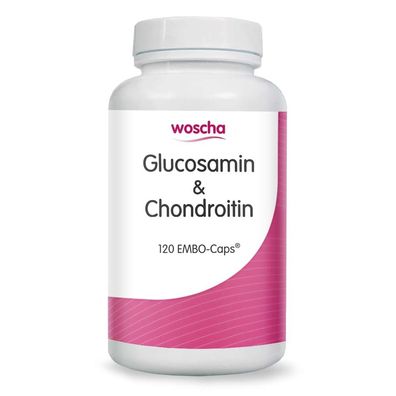 Woscha Glucosamin und Chondroitin, 120 Kapseln