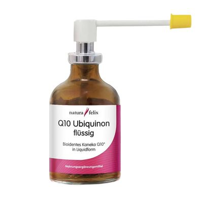 Natura Felix Q10 - Ubiquinon flüssig, 50 ml MHD 30.05.2026