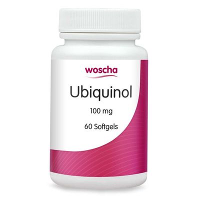 Woscha Ubiquinol 100 mg Q10, 60 Softgels