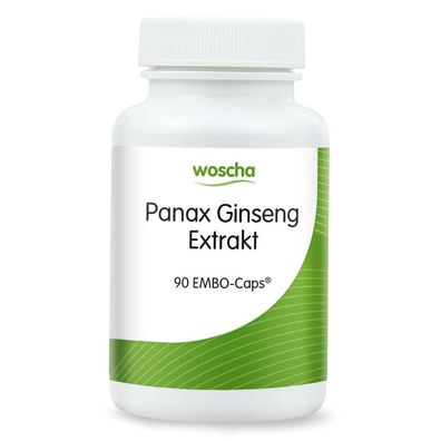 Woscha Panax Ginseng Extrakt, 90 Kapseln