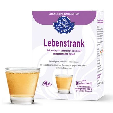 St. Helia Lebenstrank (früher Wellness-Trank), 8 Beutel je 12 g Pulver