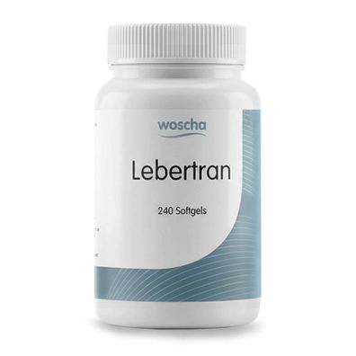 Woscha Lebertran, 240 Softgels