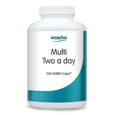 Woscha Multi Two a day, 240 Kapseln