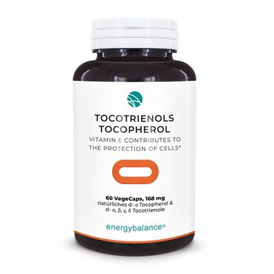 EnergyBalance Tocotrienols + Tocopherol, 60 VegeCaps