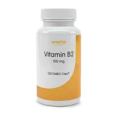 Woscha Vitamin B2, 120 Kapseln