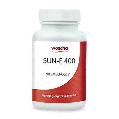 Woscha SUN-E 400 mit Tocotrienolen, 90 Kapseln
