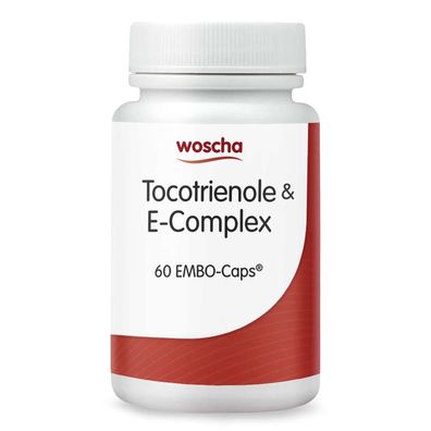 Woscha Tocotrienole und E-Complex, 60 Kapseln