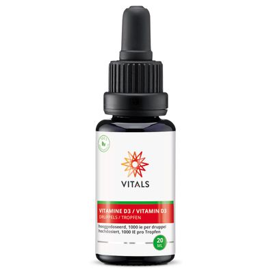 Vitals Vitamin D3 1000 IE, 700 Tropfen