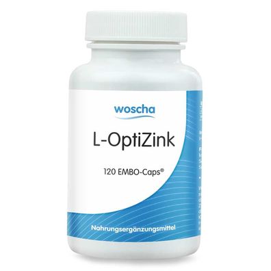 Woscha L-OptiZink mit 30 mg, 120 Kapseln
