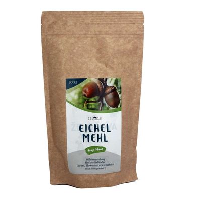 ZELOD. SI Eichelmehl aus Eicheln, 300 g