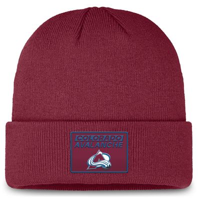 NHL Colorado Avalanche Wollmütze Mütze Authentic Pro Prime 2025 Beanie 197834135388